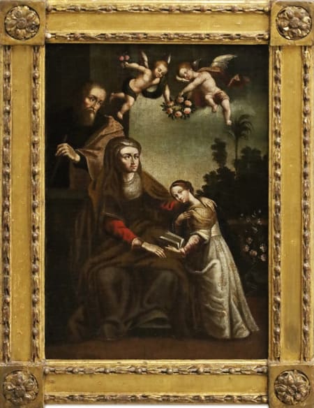 Scuola Ferrarese — Educazione della Vergine